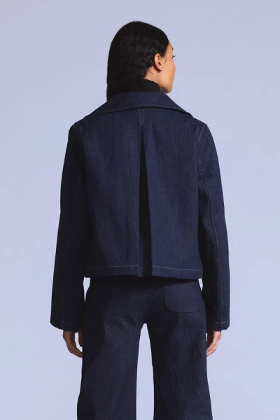 Levi's Blue Tab Mariner Peacoat In Blue