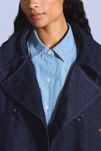 Levi's Blue Tab Mariner Peacoat In Blue