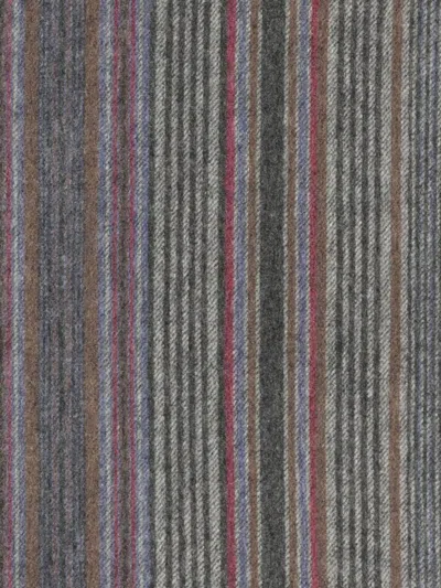 Paul Smith Striped Scarf In Multi