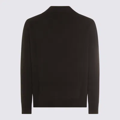 Seven Gauge Sweaters Blacks And Greys In Black