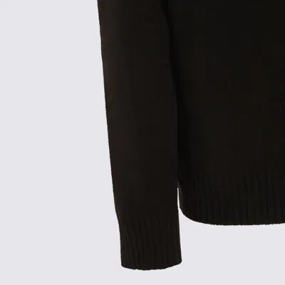 Seven Gauge Sweaters Blacks And Greys In Black