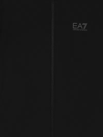 Ea7 Emporio Armani Sweaters Black In Black