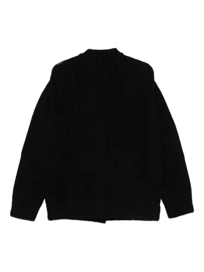 Semicouture Sweaters Blacks And Greys In Black