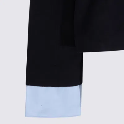 Aya Muse Sweaters Blue And Green In Blue
