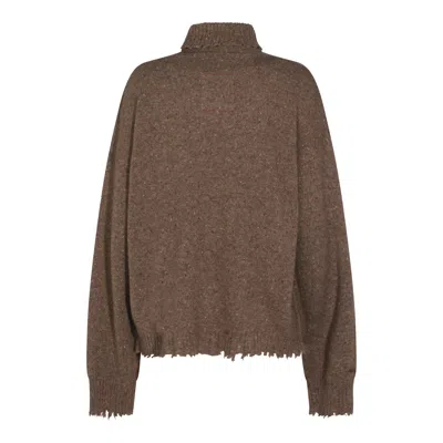 Uma Wang Brown Cashmere Knitwear In Brown