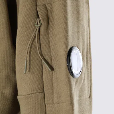 C.p. Company Half Zip Sweatshirt In Green