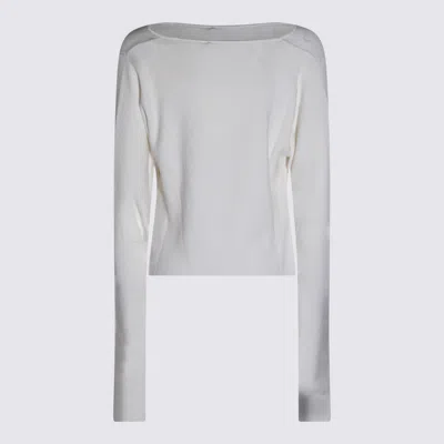 Aya Muse Sweaters Light And Natural In White