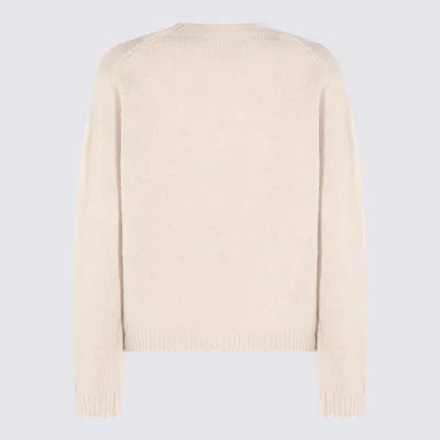 Maison Kitsuné Sweaters Parchment White In Gray