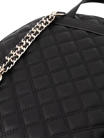 Guess Usa Quilted-effect Backpack In Black