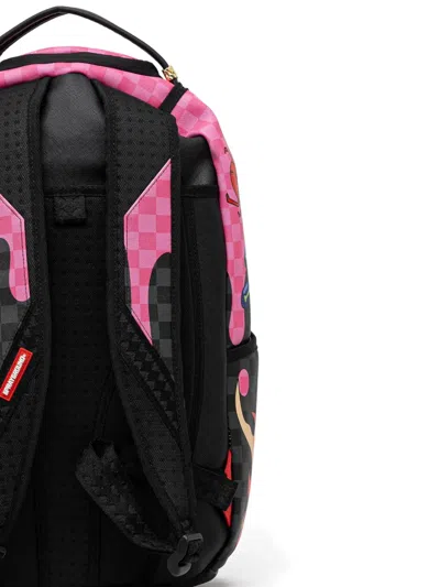 Sprayground Graphic-print Backpack In Pink