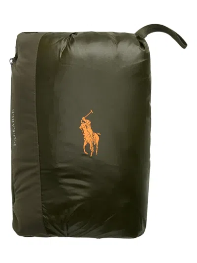 Polo Ralph Lauren Padded Quilted Gilet In Green