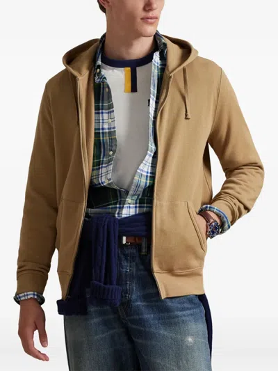 Polo Ralph Lauren Long Sleeve Sweatshirt Clothing In Neutral