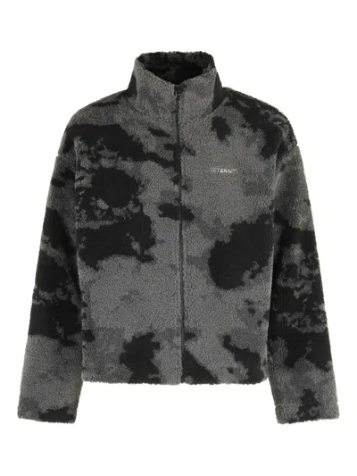 Reternity Zipped High-neck Jacket In Gray