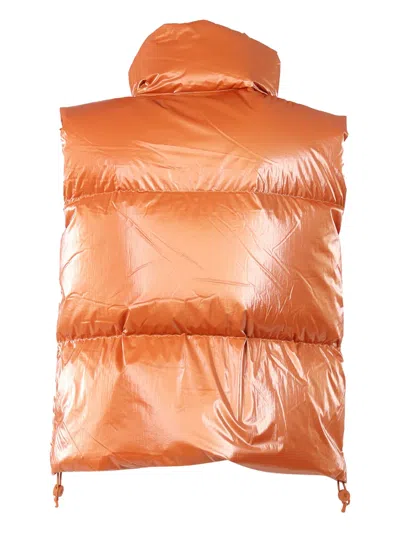 K-way Thille Padded Gilet In Orange