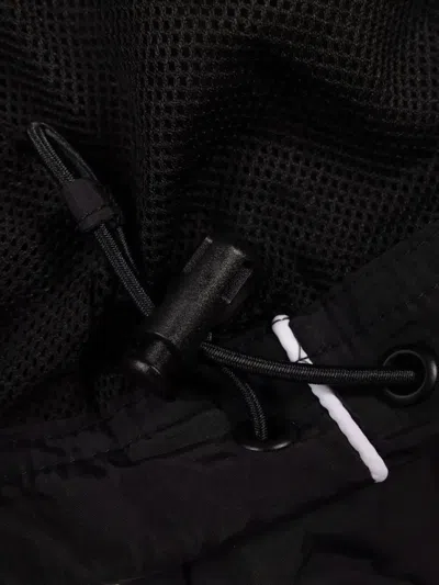 Patta Piping-detail Logo-embroidered Sweatshirt In Black