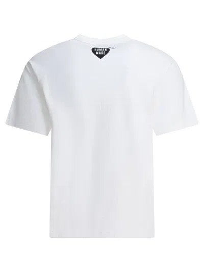 Human Made Graphic Print Crew Neck Short Sleeve T-shirt In White