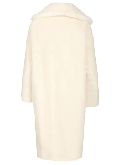 Max Mara Teddy Bear Icon Coats White In White
