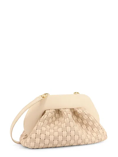 Themoire' Tia Vegan Leather Shoulder Bag In Neutral