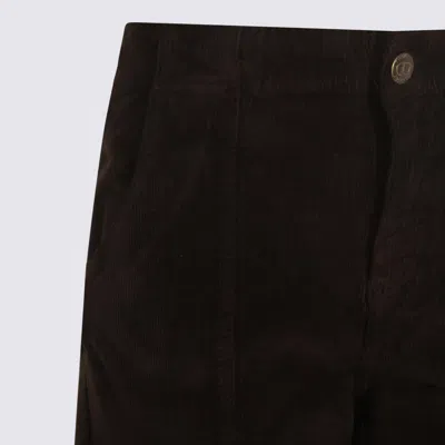 Twinset High Waist Wide Leg Trousers For Casual Wear In Black