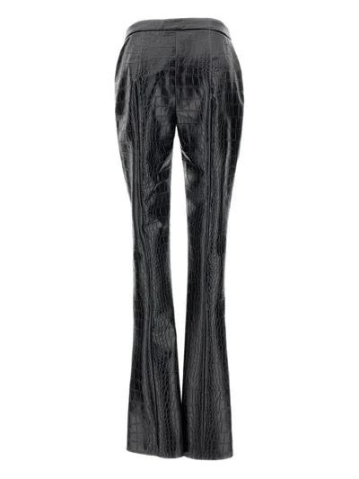Elisabetta Franchi Trousers Blacks And Greys In Black