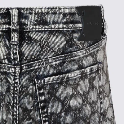 Daily Paper Uomo Trousers Blue And Green In Multi