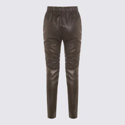 Antonelli Straight-leg Casual Pants In Brown