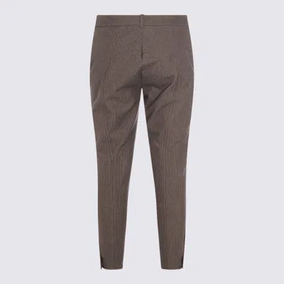 Burberry Trousers Walnut Beige In Brown