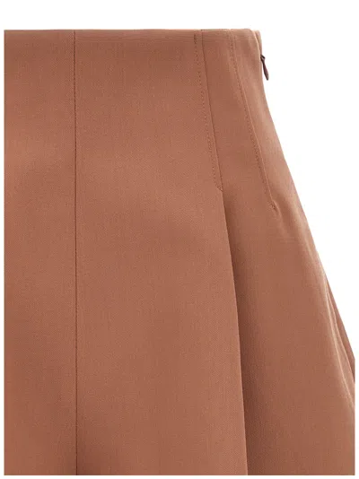 The Andamane Vivienne Bermuda And Short Beige In Brown