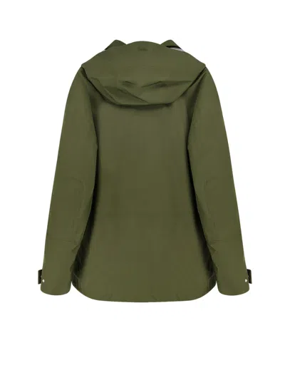 Laminar Waterproof Jacket With Padding In Green