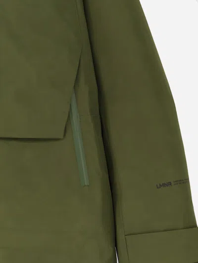 Laminar Waterproof Jacket With Padding In Green