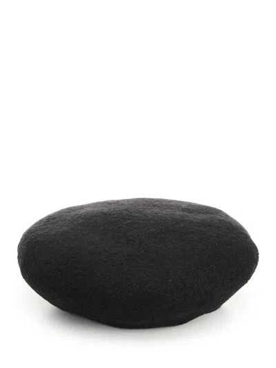 Vivienne Westwood Orb-embroidered Beret In Brown
