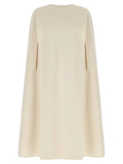 Federica Bonifaci Wrap Cape Capes White In Neutral