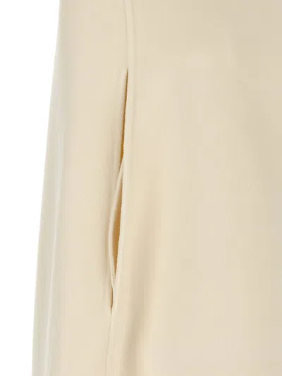 Federica Bonifaci Wrap Cape Capes White In Neutral