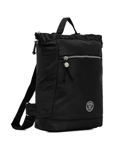 Joop Logo-detail Top-zip Backpack In Black
