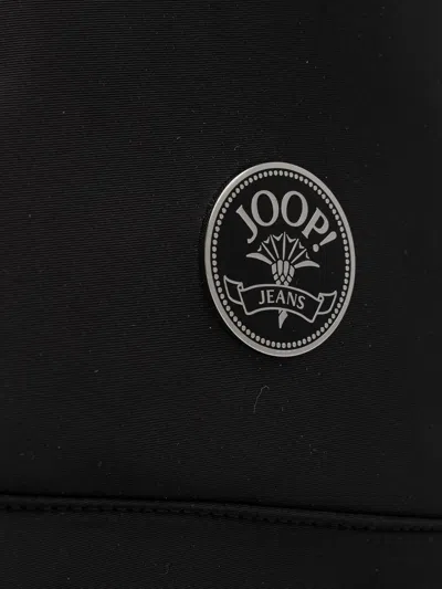 Joop Logo-detail Top-zip Backpack In Black
