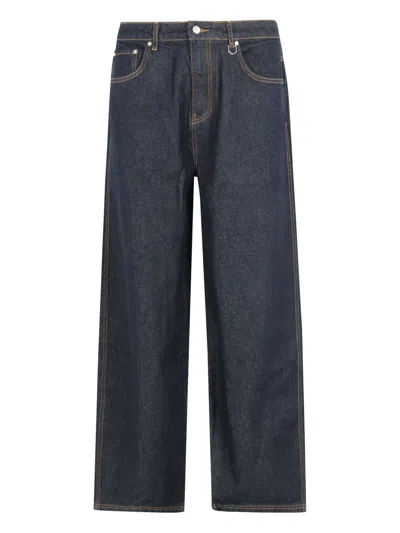 Reternity Five-pocket Straight-leg Jeans In Blue