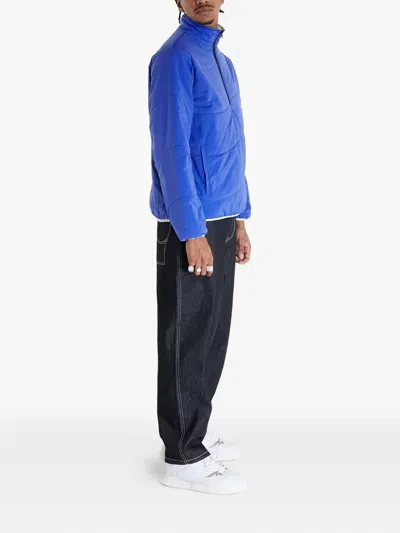 Dime Trail Half-zip Jacket In Blue