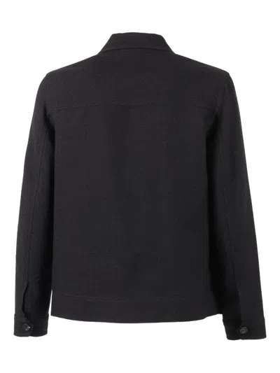 Circolo 1901 Work Jacket Wool In Black