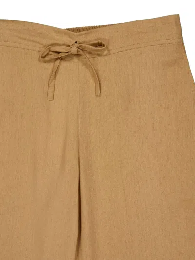 Spiritum Tulum Drawstring-fastening Trousers In Neutral