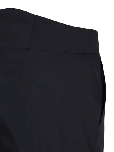 Moncler Padded Gore-tex Ski Pants Black In Black