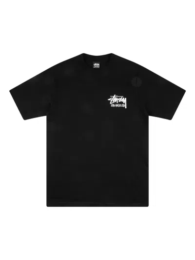 Stussy Osaka Graphic T-shirt In Black