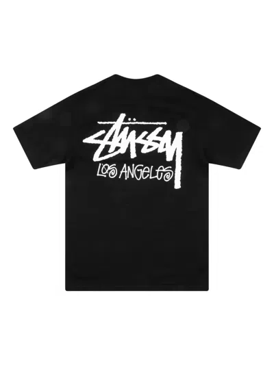 Stussy Osaka Graphic T-shirt In Black