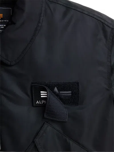 Alpha Industries Cwu 45/p Flight Jacket In Black