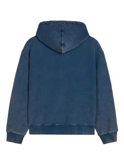 Patta Logo-print Hoodie In Blue