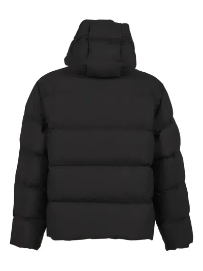 Moncler Languedoc Hooded Puffer Jacket In Black