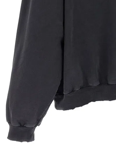 Balenciaga '3b Liquefied' Hoodie In Black