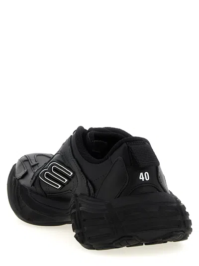 Balenciaga Monday Low-top Sneakers In Black
