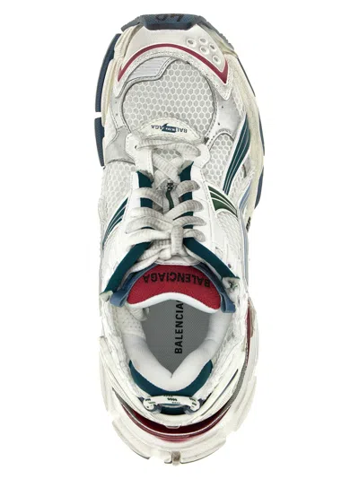 Balenciaga Runner Low-top Nylon And Mesh Sneakers In Multi