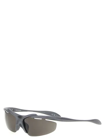 Balenciaga Turbo D-frame Sunglasses In Brown