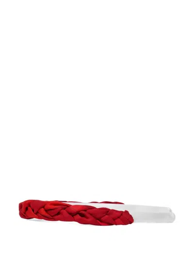 Pucci Junior Braided Headband In Red
